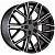 Легковые шины б/у Khomen KNW 2101 9.5x21 5*112 ET37 DIA66.6 Black-FP Литой купить с бесплатной доставкой в пункты выдачи в Петербурге